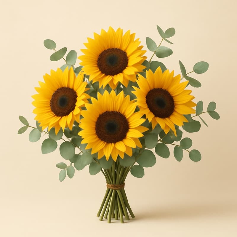 Ramo de girasoles (6)